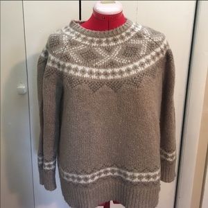 Icelandic style sweater pullover